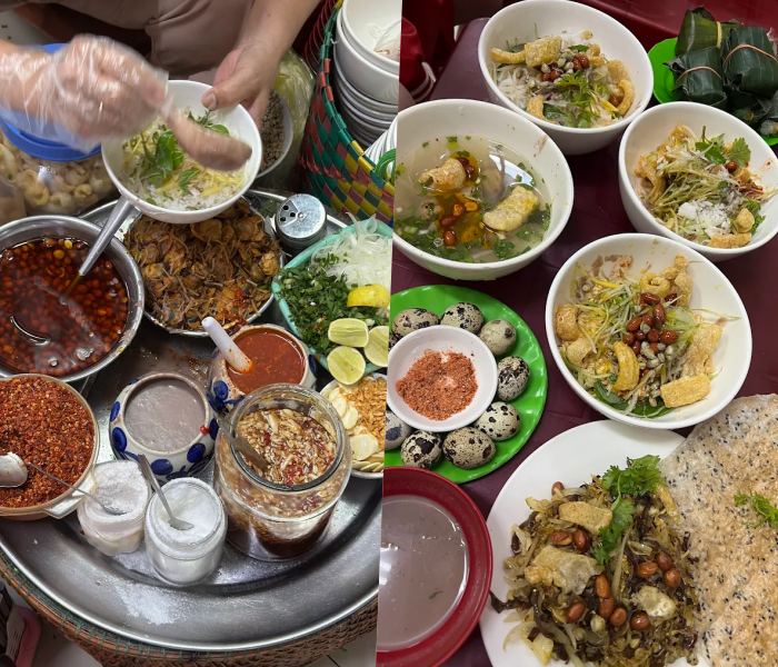 Ăn vặt đêm Huế chỗ nào ngon Cơm hến & Bún hến Thanh