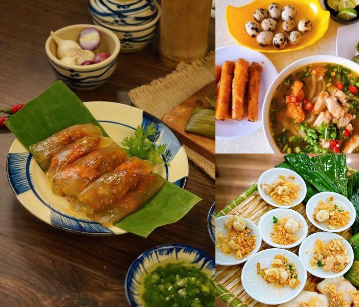 kinh nghiệm du lịch biển Bảo Ninh món local 