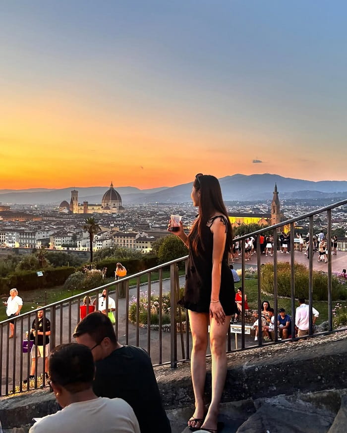 Khám phá quảng trường Piazzale Michelangelo Ý