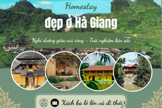 Homestay đẹp ở Hà Giang view núi cực chill, đáng để trải nghiệm