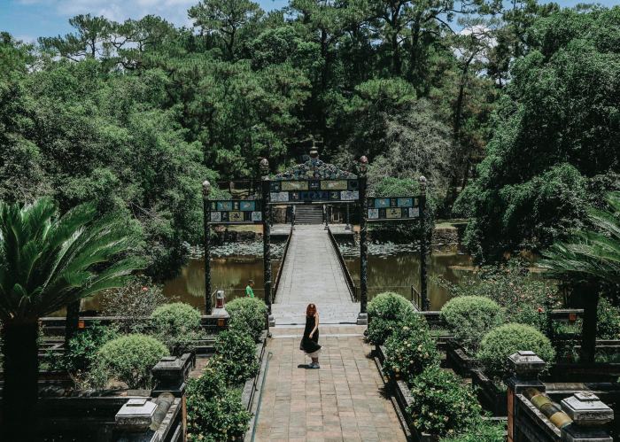 di tích miễn vé thăm quan ở Huế lễ 2-9 Lăng Khải Định 