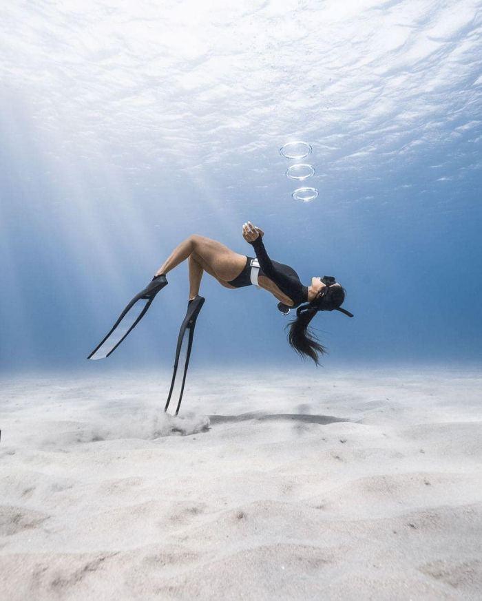 trải nghiệm ở biển Đề Gi Gia Lai Lặn biển