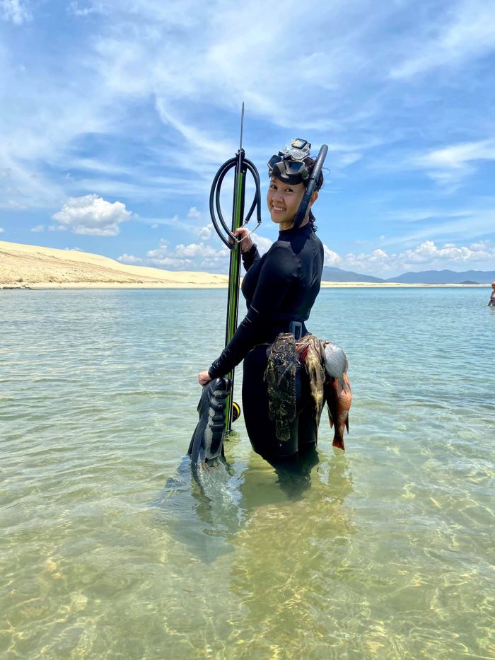 trải nghiệm ở biển Đề Gi Gia Lai