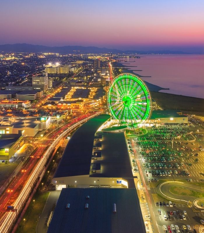 Rinku Town, địa điểm du lịch gần sân bay Kansai dành cho du khách quá cảnh