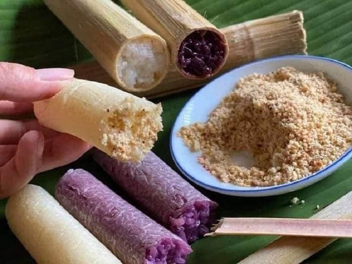 ẩm thực người Mường Hoà Bình - cơm lam
