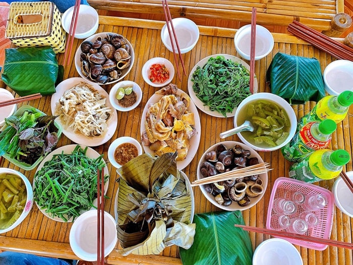 ẩm thực người Mường Hoà Bình - nguyên liệu