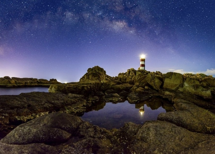 Gành Đèn Phú Yên là địa điểm ngắm sao lý tưởng bên bờ biển