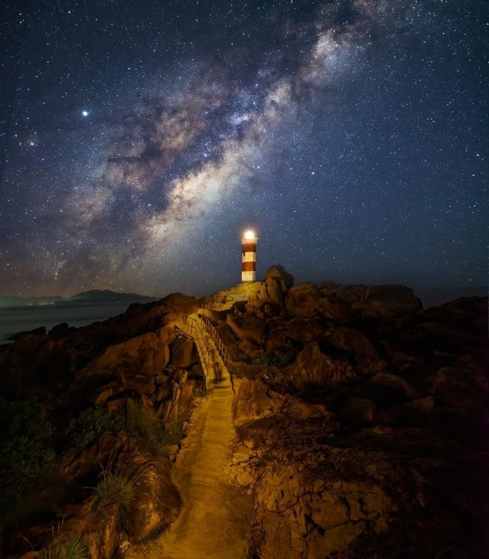 Địa điểm ngắm sao thơ mộng tại Gành Đèn Phú Yên