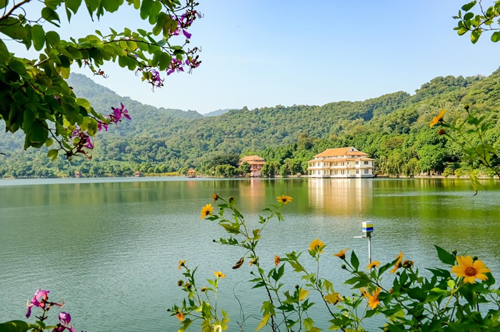 hồ Tiên Sa Ba Vì Hà Nội - vị trí