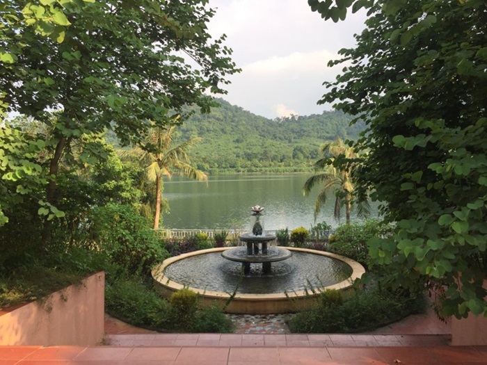 hồ Tiên Sa Ba Vì Hà Nội - không gian