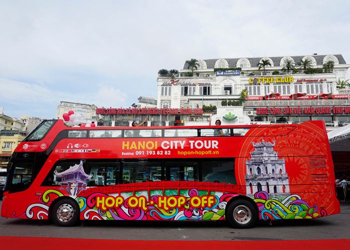 Kinh nghiệm đi du lịch xe bus 2 tầng Hà Nội check-in phố phường