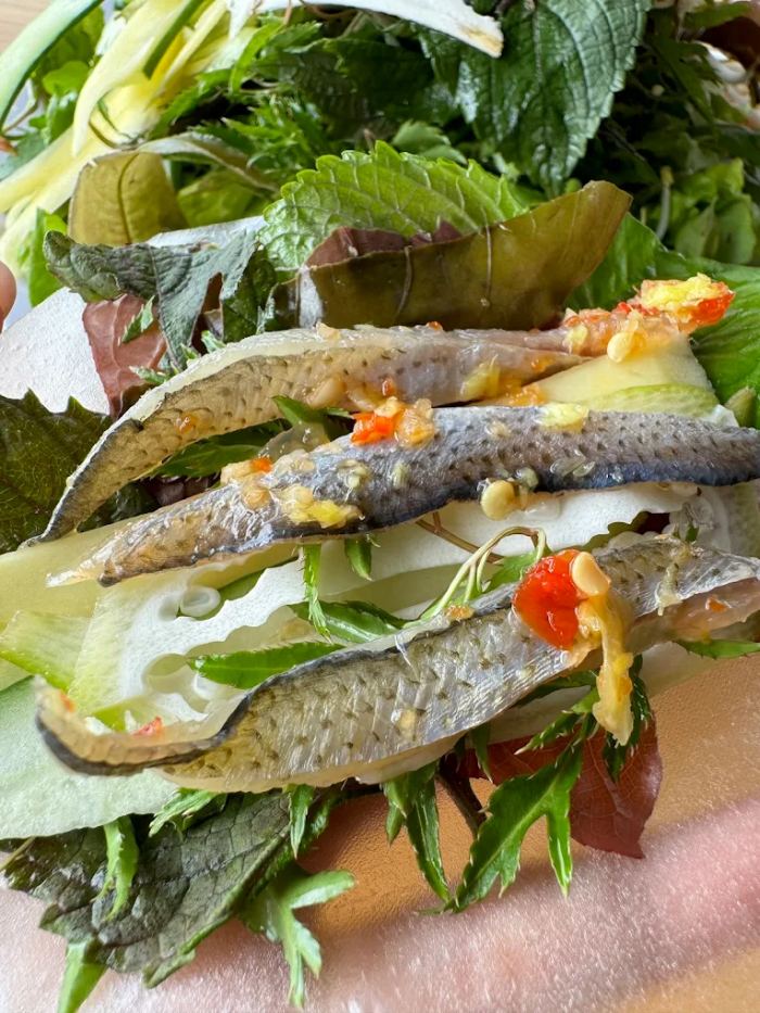 các món đặc sản Nam Ô Đà Nẵng gỏi cá