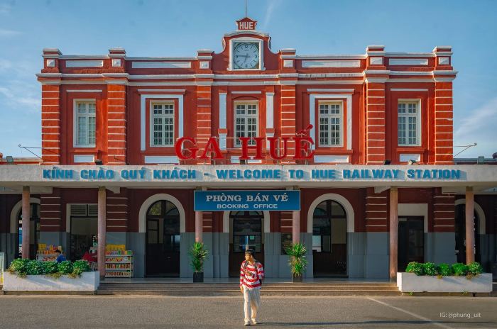 công trình kiến trúc Pháp ở Huế Ga Huế