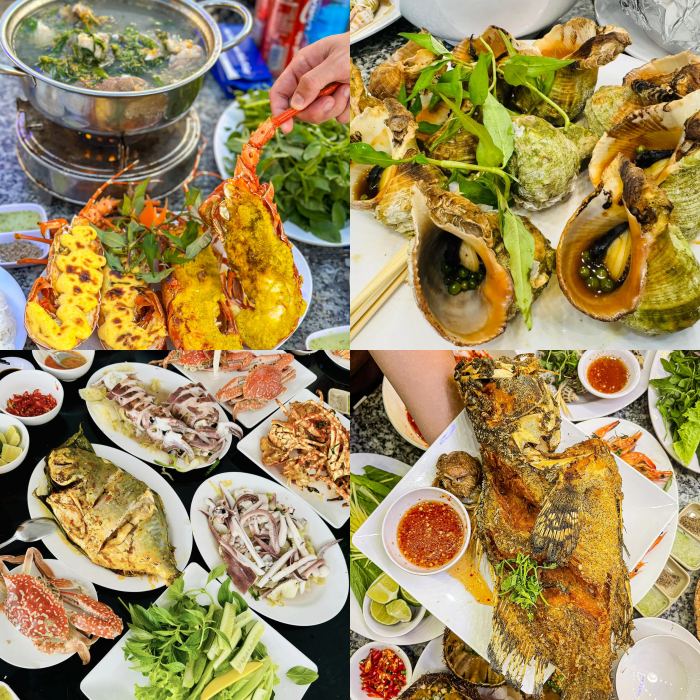 quán hải sản ngon ở Nha Trang Hải sản Bến Cảng 