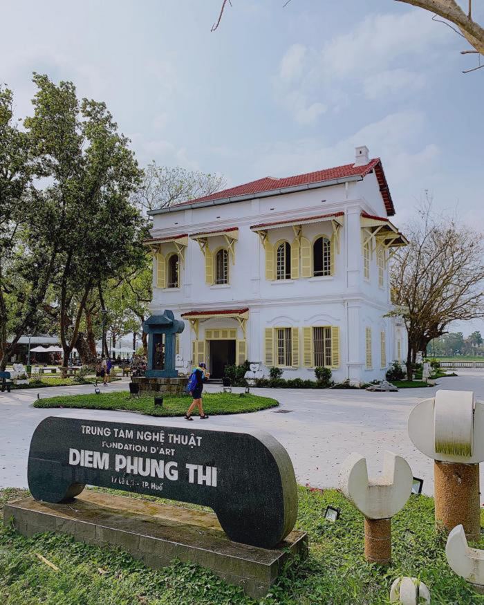 công trình kiến trúc Pháp ở Huế Nhà trưng bày Điềm Phùng Thị