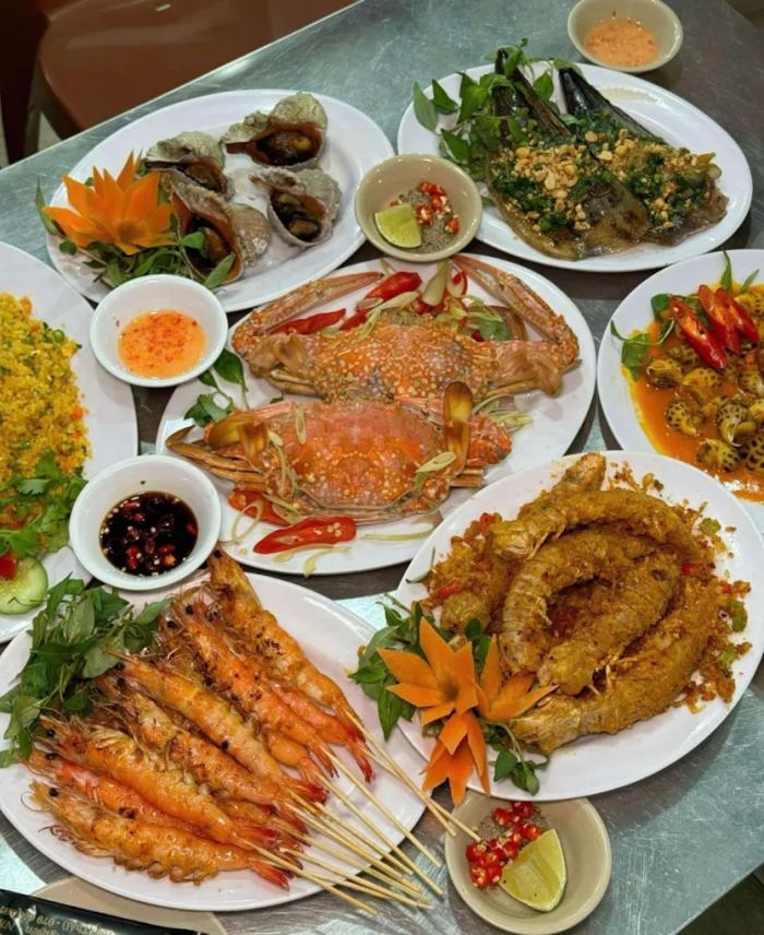 quán hải sản ngon ở Nha Trang Hải sản Thái Béo 