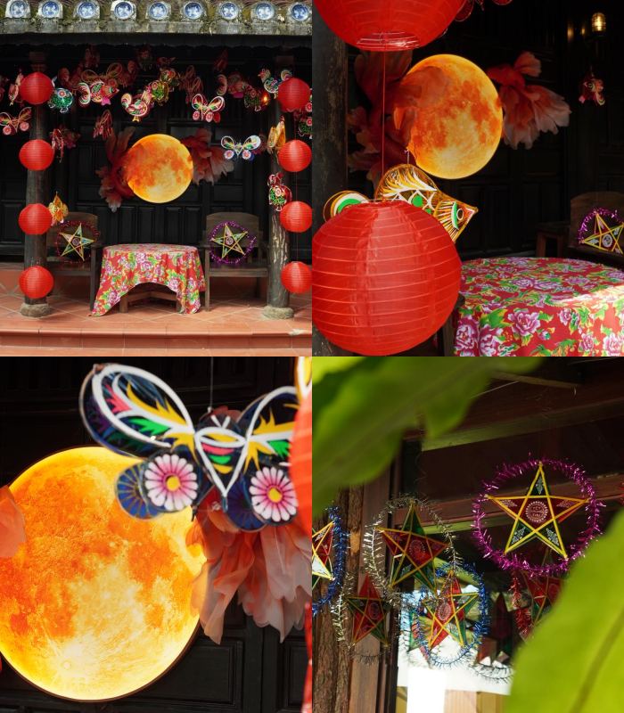 quán cafe decor trung thu ở Đà Nẵng Trốn Bistro 