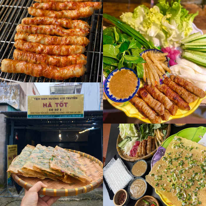 quán nem nướng ngon ở Đà Lạt Hà Tốt