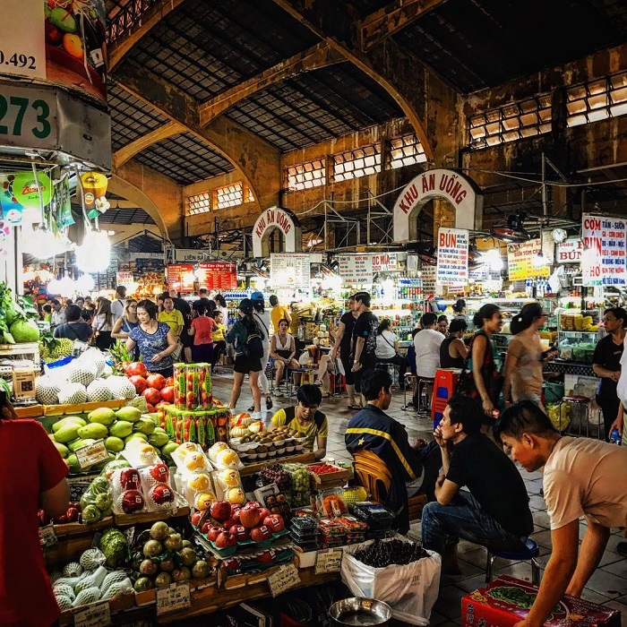 du lịch Sài Gòn 3 ngày 2 đêm - chợ Bến Thành