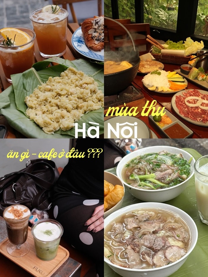 du lịch Hà Nội mùa thu - đặc sản 