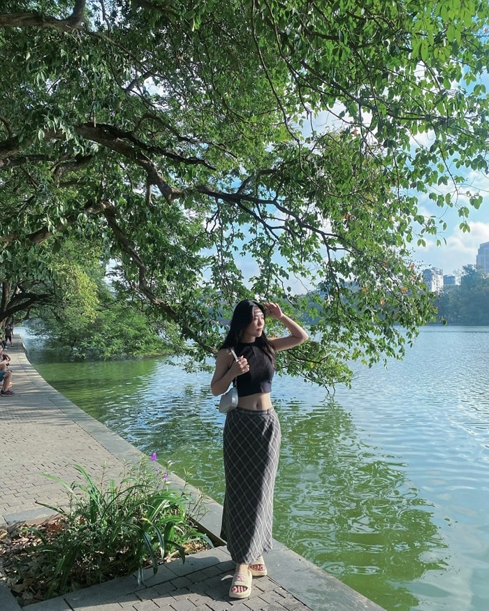 du lịch Hà Nội mùa thu - Hồ Hoàn Kiếm 