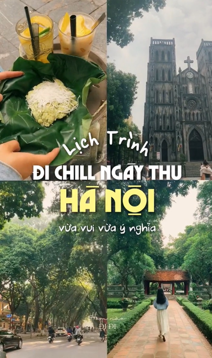 du lịch Hà Nội mùa thu - lịch trình