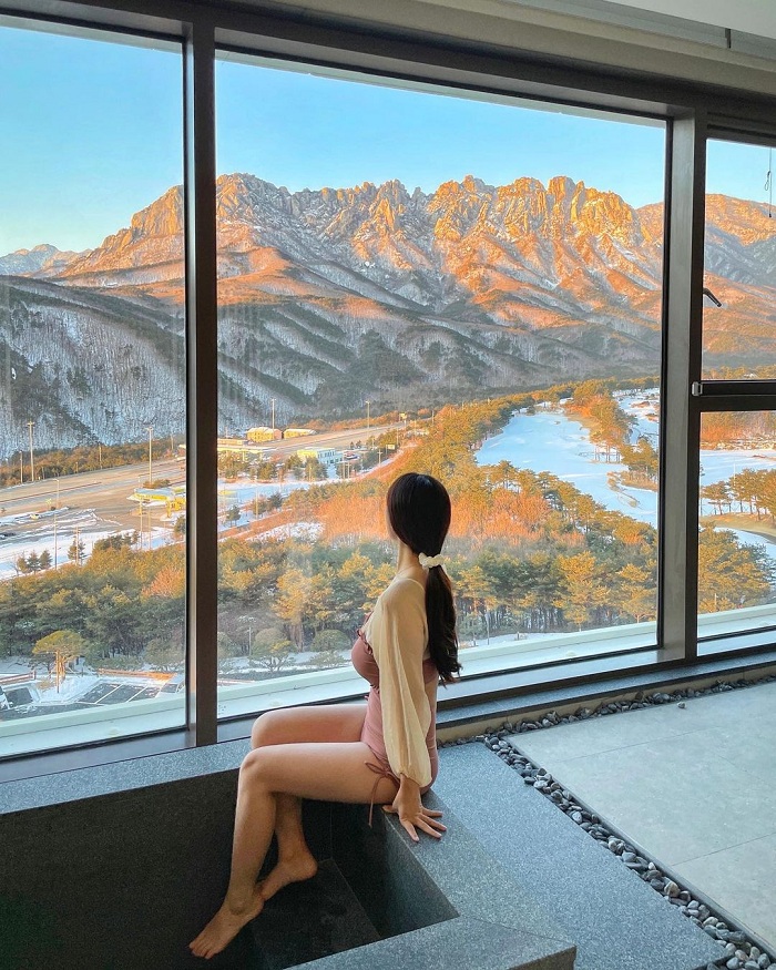 Du lịch Hàn Quốc mùa xuân -núi Seoraksan