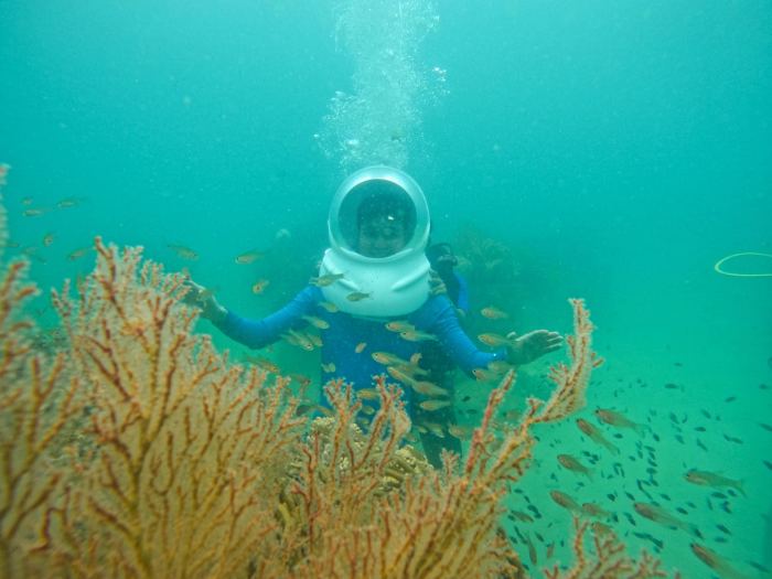 du lịch biển Dốc Lết Khánh Hòa lặn biển