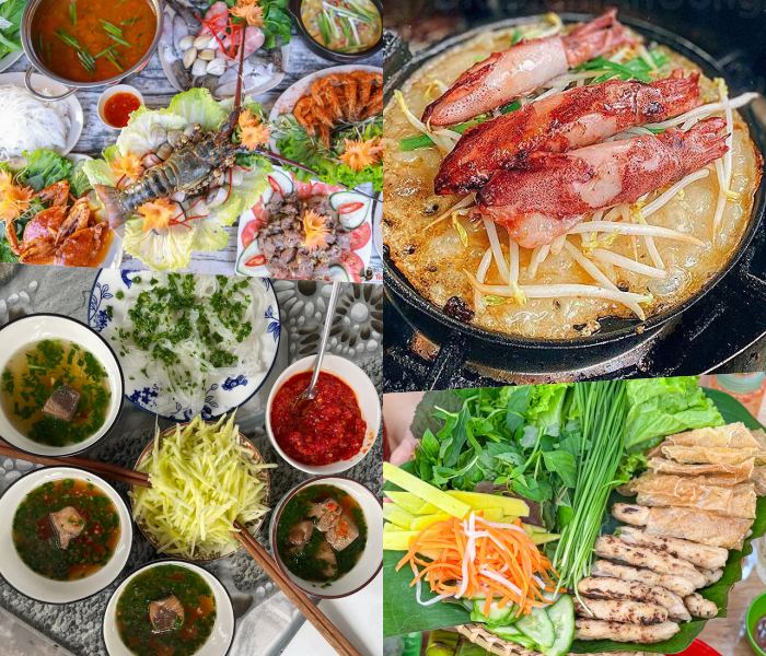 du lịch biển Dốc Lết Khánh Hòa hải sản