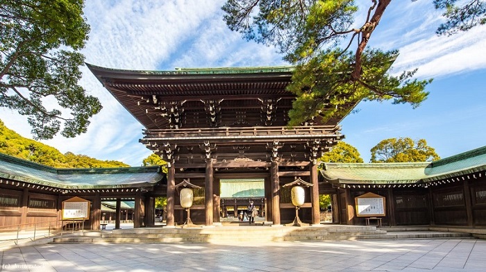 Tham quan đền Meiji Jingu