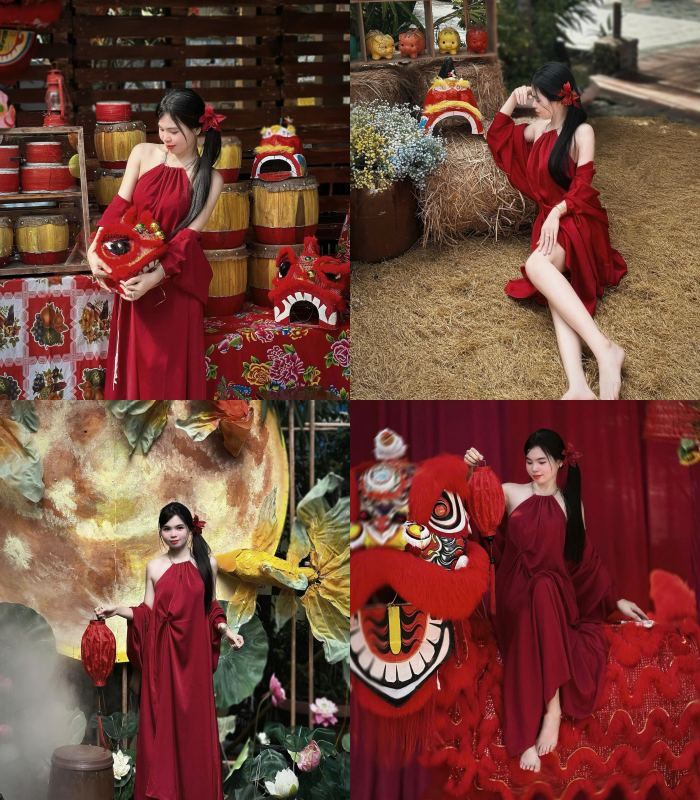 quán cafe decor trung thu ở Đà Nẵng 