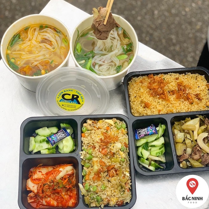 quán cơm ngon Bắc Ninh - Cơm Rang Cường Râu