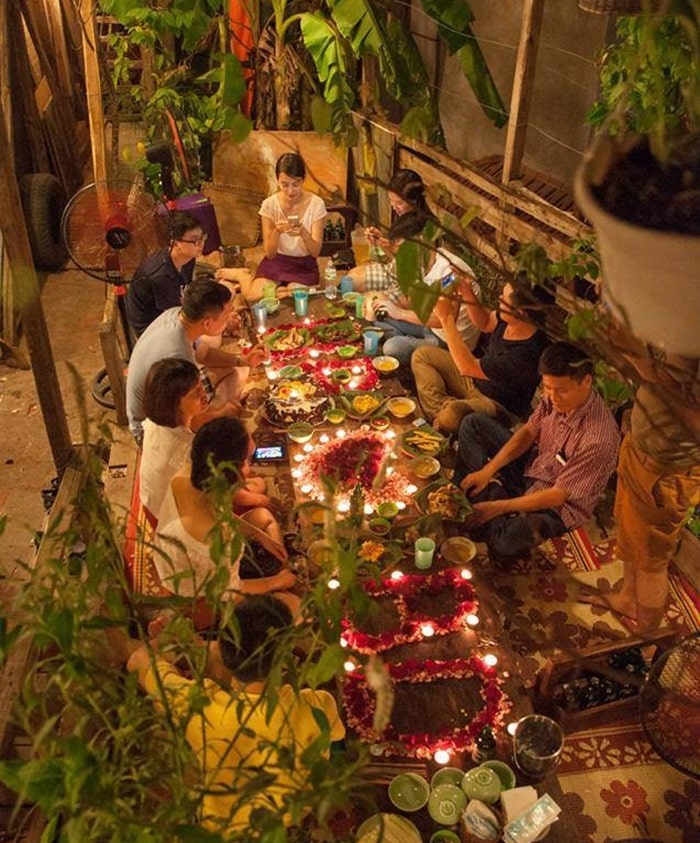 quán lẩu ếch ngon Hà Nội - Ao Quán 