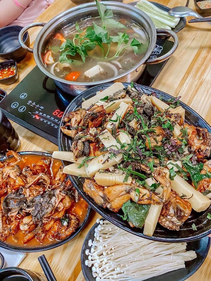 quán lẩu ếch ngon Hà Nội - Lẩu Ếch Văn Quán