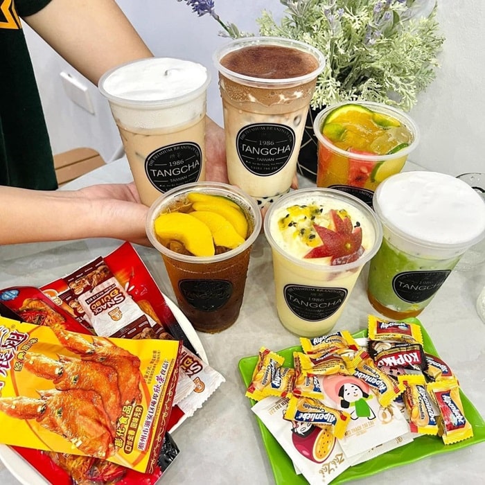 quán trà sữa ở Hải Phòng - Trà sữa Tangcha