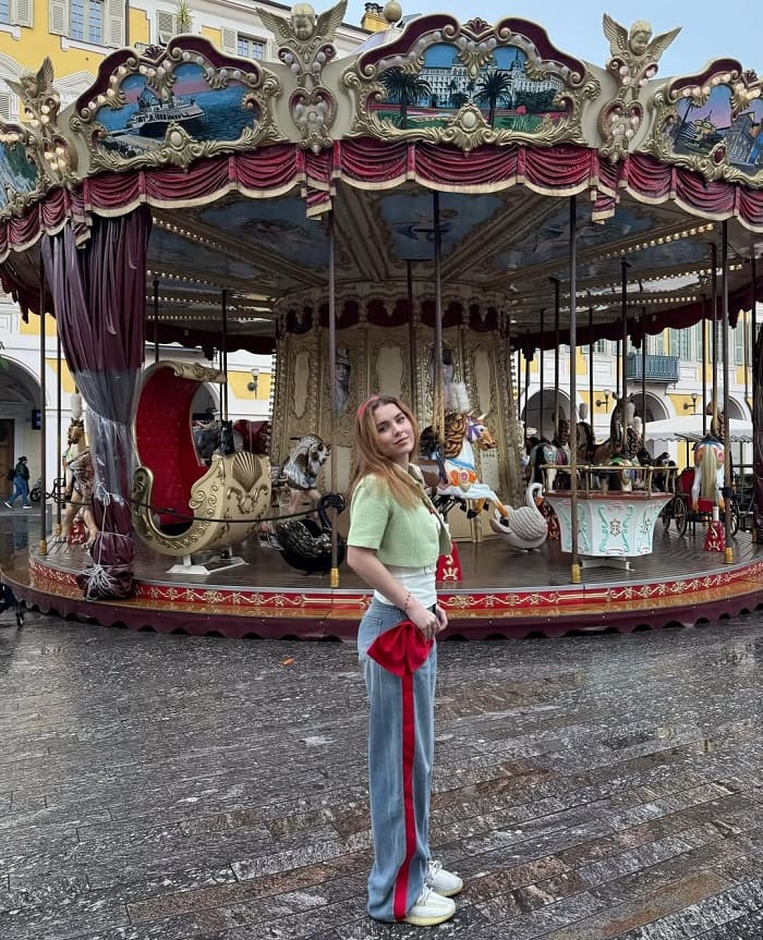 Check in quảng trường Garibaldi Pháp 