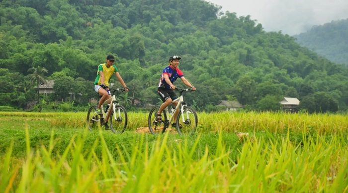 tour đạp xe Mai Châu - đạp xe khám phá Pù Luông