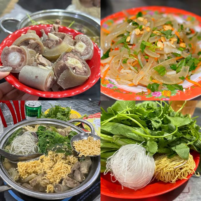 quán lẩu bò ở Nha Trang Bà Triệu 