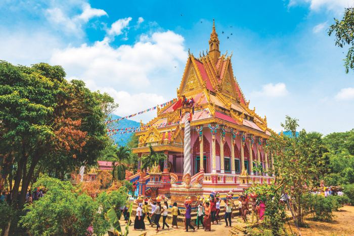 Kinh nghiệm đi chùa Xiêm Cán Cà Mau Lễ hội