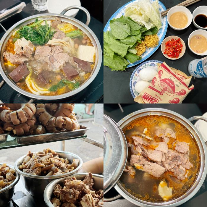 quán lẩu bò ở Nha Trang A Sang 