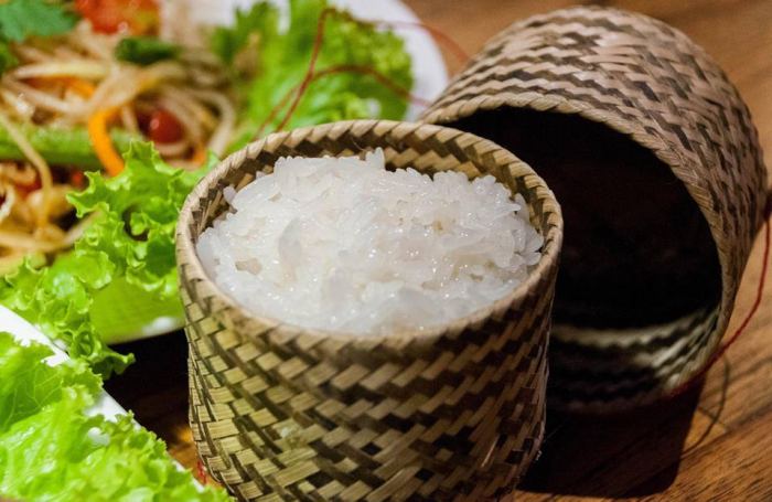 Nếp món đặc sản Lào ở Lao Bảo Quảng Trị 