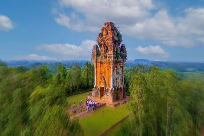 di tích tháp Chăm ở Gia Lai thápCánh Tiên