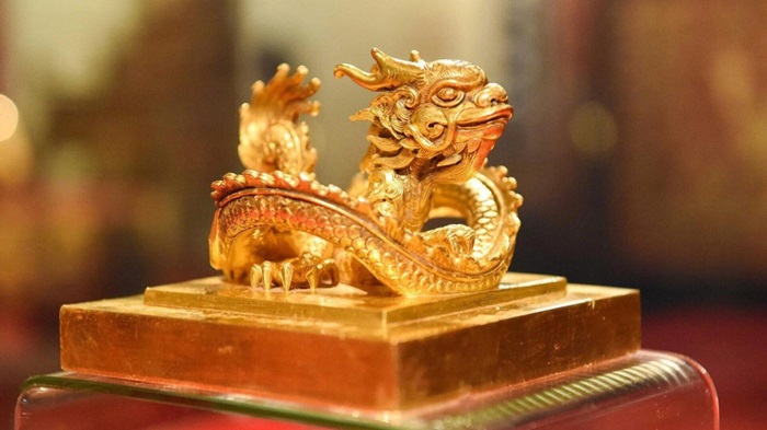 Bảo tàng Hoàng gia Nam Hồng Bắc Ninh - ấn vàng “Hoàng đế chi bảo”