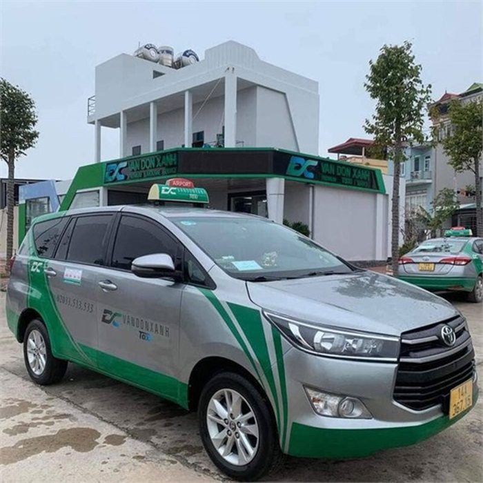 các hãng taxi ở Quảng Ninh - Taxi Vân Đồn Xanh