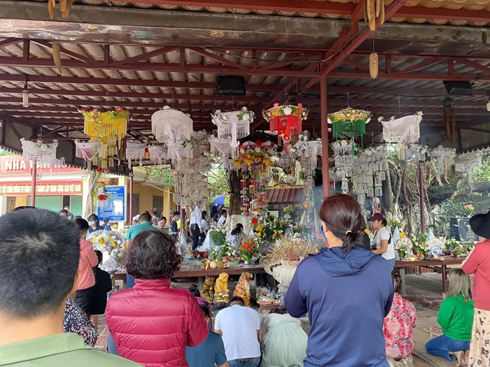 chùa cầu duyên ở Hải Phòng - Cây đa 13 gốc