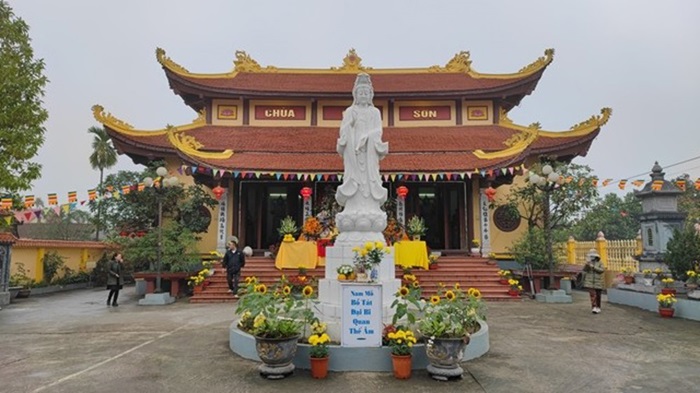 chùa cầu duyên ở Hải Phòng - Chùa Đót Sơn