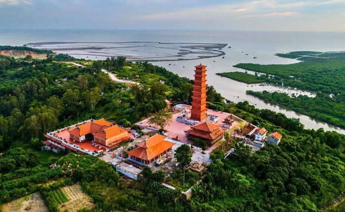 chùa cầu duyên ở Hải Phòng - Chùa tháp Tường Long