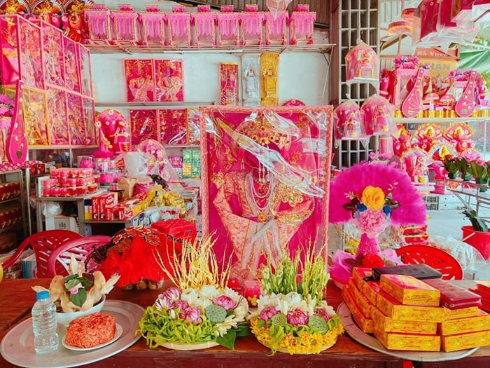 đền Cô Chín Suối Rồng - chuẩn bị