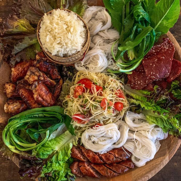 món đặc sản Lào ở Lao Bảo Quảng Trị 