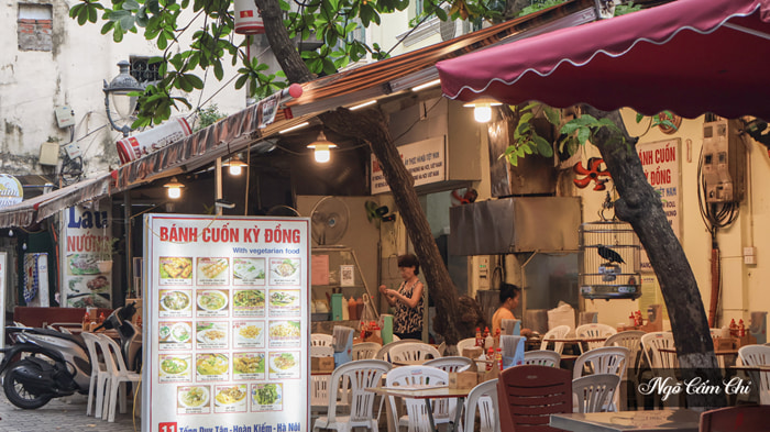 ngõ ẩm thực ở Hà Nội - Ngõ Cấm Chỉ